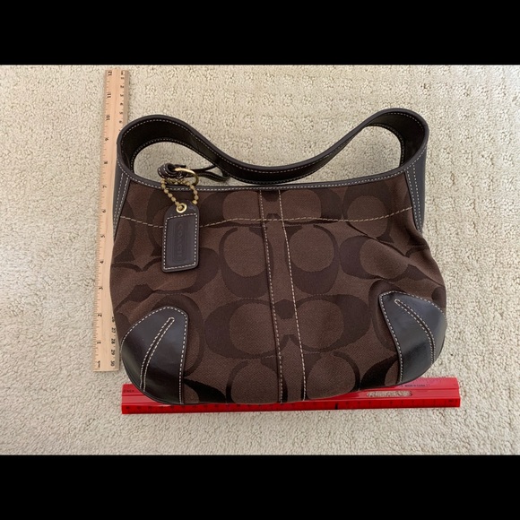EUC Coach Signature Hobo Handbag - Picture 2 of 4